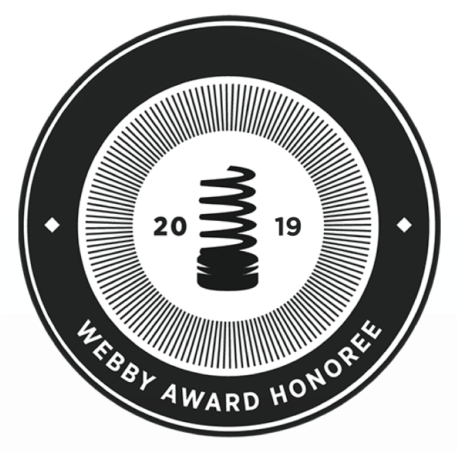 Webby Award Honoree badge